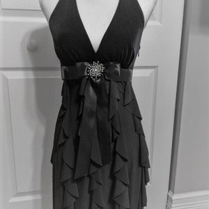 Betsy & Adam Black Special Occasion Dress